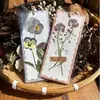 Flores reales flores prensadas tarjetas de felicitación de flores prensadas con tema de bosque, tarjetas de votos, tarjetas, regalos florales, marcapáginas, tarjetas de presentación, tarjetas de invitación y artículos decorativos