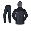 Conjunto de Impermeable y Pantalón de Lluvia para Lluvia Fuerte, Nuevo PVC Grueso Transpirable, Adecuado para Reparto, Exteriores, Ciclismo para Hombres y Mujeres
