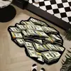 Alfombrilla de baño de billetes de dólar estadounidense de moda, alfombrilla absorbente irregular de tierra de diatomeas para el hogar, alfombrilla antideslizante para el baño y el inodoro