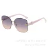 Nuevas Gafas de Sol de Diseñador 2025 para Mujer, Moda Europea y Americana, Protección UV, Gafas de Sol Transfronterizas, Sensación de Alta Gama