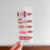 Pinzas para el pelo de niña, pinzas laterales lindas para bebé, pasadores, accesorios para el pelo para niñas, pinzas para flequillo de niños, accesorios para el pelo