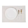 Material en Blanco para Sublimación 380g Algodón-Lino Compuesto Manteles Individuales Posavasos para Vajilla Mantel Individual Estilo Occidental Mantel Individual Xqds0320B