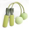 En stock Salto de Cuerda Adulto Doble Propósito Carga Rodamiento Dispositivo Inalámbrico Deportes de Interior Silencioso Cuerda de Salto de Cuerda de Bola Grande Equipo de Fitness
