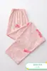 Pijama para Mujer Verano Casual Algodón Peinado Pantalón Individual Transpirable Ropa de Casa Pantalones Estilo Delgado