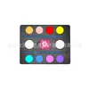 Set de Pintura Facial de 8 Colores, 10 Colores, Multicolor Pigmento en Pasta para Body Painting DIY Base Agua Suministros de Halloween Navidad