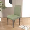 Funda elástica para silla con tacto de algodón y lino, tipo universal, cobertura completa, nuevo modelo 2026, para mesa de comedor, uso en casa, funda de silla integrada