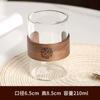 Bule de Chá de Vidro de Tigela Única com Distribuição de Estoque Pronto, Conjunto Doméstico para Preparo de Chá, Bule de Chá de Vidro de Borossilicato Alto Estilo Japonês