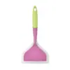 Venta al por mayor de fábrica olla de silicona para quemar jade semitransparente espátula pala para freír de boca ancha utensilios de cocina antiadherentes para el hogar resistentes a altas temperaturas