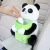 Caja de apoyabrazos para coche Caja de almacenamiento Caja de pañuelos de dibujos animados creativos multifuncional Suministros de decoración interior de coche Caja de almacenamiento