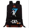 Mochila escolar de gran capacidad con estampado de Luffy de One Piece para estudiantes jóvenes, mochila de viaje para hombres y mujeres