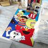 Alfombra de marca de moda Kaws personalizada creativa sala de estar dormitorio mesita de noche manta de noche lindo dibujo animado grande tapete de piso suministro de fabricantes