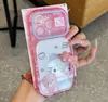 Lazo con forma de panda se transforma instantáneamente en un estuche de caramelo de colores arcoíris adecuado para Apple 17 y iPhone 16 Pro Max