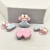 Accesorios de Resina Transparente de Dibujos Animados Joyería Buenas Noches Sanrio Animal Pegamento de Crema Material para Hebilla de Zapato DIY Accesorios para Tocados