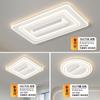 Lámpara de ventilador sin hojas para toda la casa, espectro completo, lámpara LED de voz inteligente Tmall, lámpara de ventilador de techo minimalista de gran tamaño
