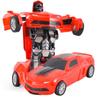 Atacado carro de brinquedo de colisão e deformação infantil menino impacto inercial deformação de um botão carro de feira Noturna presente geração