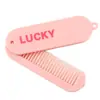 Nuevo Peine Plegable Creativo de Macaron, Peine para el Cabello Girly de Alto Valor, Peine Pequeño Portátil de Moda al por Mayor