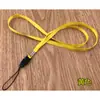 Fivela de Avião 7mm Pen Drive Porta-Crachá Lanyard de Pescoço Longo Plástico Vermelho Destacável Cartão de Identidade Cartão Escolar Lanyard para Celular