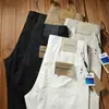 2025 Nuevos Auténticos Pantalones Vaqueros Finos de Verano Elegantes de Cinco Bolsillos Ajuste Moderno Recto Casual para Hombre