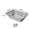 Caja Tapa de Papel de Aluminio, Tazón y Palillos, Caja Transparente de Colores para Barbacoa para Empaque para Llevar, Tazones y Platos, Papel de Aluminio