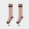 Calcetines de Compresión para Pantorrilla de Mujer, Antideslizantes, Deportivos Profesionales, Fitness Muscular, Pilates, Aeróbicos, Ciclismo, Calcetines de Yoga, Calcetines Deportivos