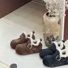 2026mollykiki zapatos casuales versátiles retro para mujer con suelas suaves cómodas y forro de felpa