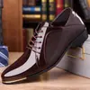 Zapatos de Vestir de Punta Multiestilo Zapatos Casuales para Hombre talla grande Zapatos de Vestir de Punta Zapatos de Boda de Punta con Corbata