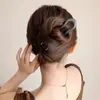 Pente de Cabelo Dourado em Forma de U de Alta Qualidade Estilo Coreano para Penteados Altos, Novo Modelo 2025, Acessório de Cabelo da Moda para Mulheres, Pente de Cabelo Acessório Hanfu
