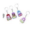 Nuevo llavero de Sanrio con colgante de muñeco de dibujos animados de Sanrio, llavero colgante de mochila, muñeco de goma suave tridimensional