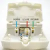 Placa de cobre 156 de 6 tomas con interruptor, puerta de seguridad, 30 orificios, 2500W, 2 m 3 m 5 M 8 m, inalámbrica