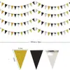 Decoración de Escena de Bandera de Cumpleaños de Jubilación Varios Diseños de Banderines para Fiesta de Cumpleaños Fondo de Pared Banderín de Atmósfera