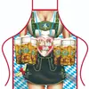 Avental transfronteiriço de fábrica comércio exterior por atacado explosões de comércio eletrônico Oktoberfest aventais masculinos e femininos uma geração de cabelo
