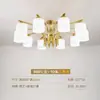 [Personalizado] Luminárias Pendentes, Lâmpadas Douradas de Luxo Leve, Lustres de Teto Estilo Americano para Quarto, Luminárias para Sala de Jantar, Moderno Minimalista e Elegante