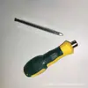 Ferramentas de Ferramentas Domésticas de Hardware para Venda por Atacado de Dois Yuan Chave de Fenda de Uso Duplo de 6 Polegadas Chave de Fenda com Cabeça Substituível