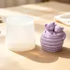 Gota de cristal para hacer tú mismo, varios moldes pequeños de resina de osito, manualidades de resina, piezas decorativas, arte para escaparates y moldes decorativos