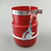 Cubierta ignífuga para coche, retardante de llama, tapa de seguridad ignífuga para tubo de escape, extintor de incendios, cubierta de extinción de incendios, tapa ignífuga para coche para uso en vehículo