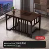 Novo Conjunto de Mesa de Chá e Cadeiras Estilo Chinês para Varanda, Mesa Pequena para Uso Doméstico na Sala de Estar, Mesa de Chá Simples Moderna com Chaleira Integrada