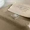 Anillo de Gato Estilo Coreano con Circonita para Mujer Super Brillante Nicho Femenino Lujo Ligero Banda Abierta Ajustable para Dedo Índice Joyería de Mano