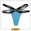 Europa y Estados Unidos comercio exterior transfronterizo lencería femenina letra cintura elástica tanga sexy para mujer Bragas