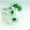 Nueva Diadema de Crisantemo para Vacaciones en la Playa Tocado de Flor Artificial Accesorios para el Cabello de Girasol Guirnalda Estilo Bohemio
