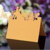 Suprimentos para Casamento Cartões de Lugar Vazados, Lindos Cartões de Mesa para Recém-Casados, Cartões de Mesa Criativos para Festa, Cartões de Convidados Atacado