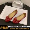 Zapatos Mary Jane poco profundos de estilo francés retro con lazo suave para mujer, nuevo modelo de verano 2026, cómodos para los pies, adecuados para combinar con faldas