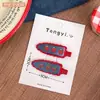 Pinza Creativa Versátil de Alto Valor con Lunares y Cachorro para Niñas, Elegante Pinza para Flequillo, Pinza Cuadriculada sin Costuras para Cabello Suelto, Pinza Lateral