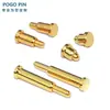 Dedal de antena POGOPIN choque Fone de ouvido Bluetooth pino de teste de carregamento Sonda Jack Mola