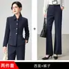 Conjunto de Blazer e Calça Preto Profissional Feminino Outono 2026 para Estudantes Universitárias Baixinhas, Adequado para Estágio e Trabalho, com um Toque de Luxo