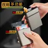 Estilo Nuevo Estuche Universal para Cigarrillos para Paquetes Blandos y Duros, Tapa abatible Portátil, Resistente a la Presión, a Prueba de Humedad, Impermeable, Estuche Puro para Cigarrillos, Caja de Almacenamiento de Gran Capacidad