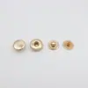 688 Cobre Puro 8mm Quatro Botões Três Peças Carteira Jeans Vestuário Redonda Mini Pequena Fivela Oculta Fivela Feminina Acessórios
