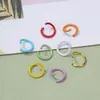 Anel Aberto Colorido Anel de Conexão Material Industrial Pulseira de Ferro Colar Anel de Conexão Ferragem Anel de Ferro Anel Pequeno Ponto Atacado