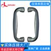 Manija de mueble para armario de ropa de fundición de aluminio herrajes de aleación de aluminio manija de puerta fundición a presión de aluminio accesorios de herrajes para muebles se puede personalizar
