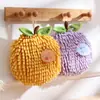 Pelota Limpiamanos de Chenilla con Significado de Fruta Creativa Toalla de Mano Colgante Creativa para Cocina Absorbente de Agua Secado Rápido Limpiamanos Toalla Pequeña