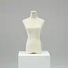 Maniquí de tienda de ropa, accesorios, maniquí femenino de medio cuerpo de escritorio, estilo coreano, soporte de exhibición, soporte de maniquí de ventana para ropa de mujer